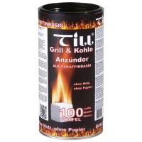 TILL-ZÜNDFIX Paraffin-based grill & charcoal lighter 100 pieces