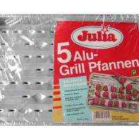 JULIA grill pan aluminum 34x22x27cm, 40x5= 200 pieces