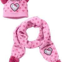 Kids Hello Kitty Scarf Hat Set Girl Stock rimanenti Moda per bambini