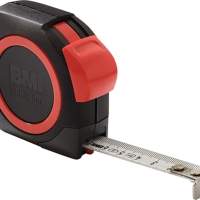BMI measuring tape VARIO, length 8m, width 19mm, mm/cm EG II, ABS Automatic, SB
