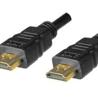 DINIC MAG HDMI cable M/P 1m black, pack of 6