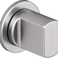 HEWI Schlüsselrostten-Paar 306XAMNR Edelstahl XA Schildstärke 1,5 mm WC/FBM rund
