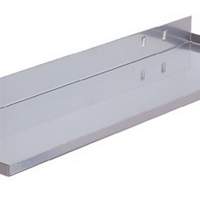 Storage plate W.350xD.125mm for perforated plate system