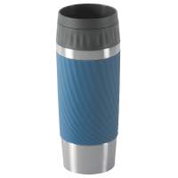 EMSA Travel Mug Easy Twist insulating mug, 0.36l, aqua blue