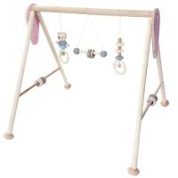 Hess baby play area wood nature rose