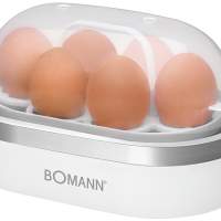 BOMANN egg cooker EK 5022 CB for max. 6 eggs 400 W white