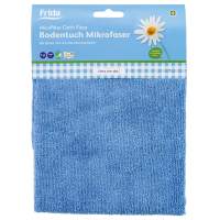 FRIDA floor cloth microfiber 50x60cm blue, pack of 12