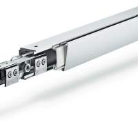 Sliding system Levolan 60 kg 2050 mm stainless steel complete set 40-104cm wall mounting