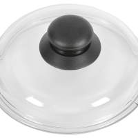 my basics glass lid 16cm with button