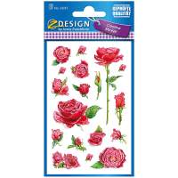 AVERY ZWECKFORM Flower Sticker roses, 54x10=540 pieces