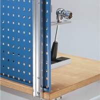 Workbench mount for perforated/slotted panels for W.1500/2000mm workbenches