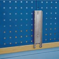 Workbench holder for perforated/slotted panels for B.1500/2000mm workbenches