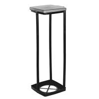 KEEEPER garbage bag stand Eco-Star up to 120 l 28.5x33x87cm silver anthracite
