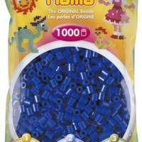 HAMA beads BLUE 1000 pieces, 1 bag