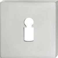 FSB Schlüsselrosette-Paar 12 1704 Alu.0105 Schildst.7,2mm BB quadratisch