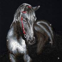 Diamond Dotz Midnight Stallion 42 x 53 cm