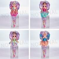 Sparkle Girlz dress-up dolls ''Fee'', in a counter display with 12 pieces