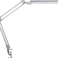 Desk lamp metal/copper silver H.max.450mm with table clamp with LED