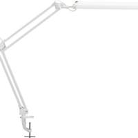 Desk lamp metal/ku.weiß H.max.450mm w.desk clamp w.LED