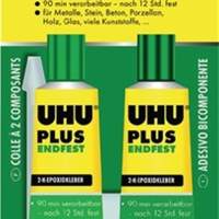 UHU 2K epoxy adhesive PLUS ENDFEST, 33 g, yellowish