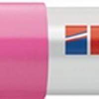 Chalk marker edding 4090 neon pink chisel tip Line width approx. 4-15mm, 5 pcs.
