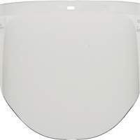 Protective visor WP96 2mm thick clear PC pane 230x370mm 3M