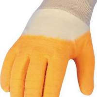 glove size 10 Latex Coated 2-Dipped Rough Finish, 12 pairs