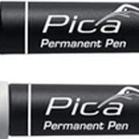 Permanentmarker INSTAND-WHITE wasserf. 1-2mm Pica Classic Perman.Marker, 10St.
