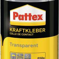 Kraftkleber Transparent PXT3C 650g, 6 St.