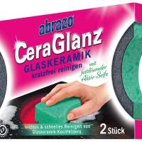 ABRAZO sponge CeraGlanz glass ceramic 2 pack, 8 packs