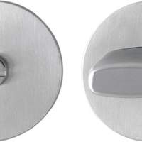HOPPE Schlüsselrosetten-Paar E849NS VA F69 Schildst.2mm SK/OL rund