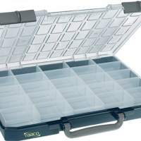 Assortment box W.415xD.330xH.57mm 25 compartments lower part PP/lid a.PC