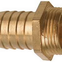 Hose screw connection suction cup G3/4 inch a.Ms. KARASTO flat sealing