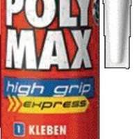 UHU adhesive and sealant POLY MAX HIGH GRIP EXPRESS, white, 425 g