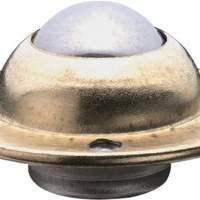 Ball transfer unit Steel ball, galvanized, Ø: 20.5 mm