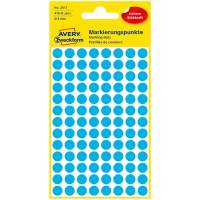 AVERY ZWECKFORM labels marking point Ø8mm blue 4160 pieces