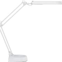 Desk lamp metal/ku.weiß H.max.450mm w.Stand w.LED