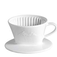 FRIESLAND Kaffeefilter Porzellan Größe 100 1-Loch weiß