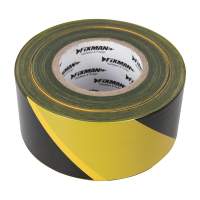 Fixman barrier tape 70mm x 500m, black-yellow