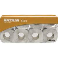 Katrin toilet paper 250 sheets 2-ply white 8 rolls/pack.