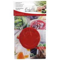CAN CENTRAL silicone lid EW Ø60mm red pack of 12
