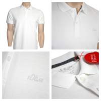 S.Oliver men's polo shirt white polo