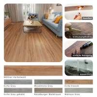 Lagerverkauf - Homebase Vinylboden Klebevinyl Dielen Planken nur 7,85€/m² - Einführungspreis