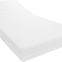 Mattress 9 zones orthopedic 15.5cm core with quilted double cloth cover approx. 16cm hardness grade: H2.5