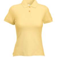 Fruit of the Loom Lady Fit Polo, pastell-lila, pastell-gelb,weiß, diverse Größen, 211 Stück